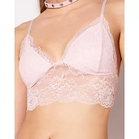 Basic Pink Lace Bralette