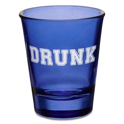 Drunk College Font Shot Glass - 2 oz.