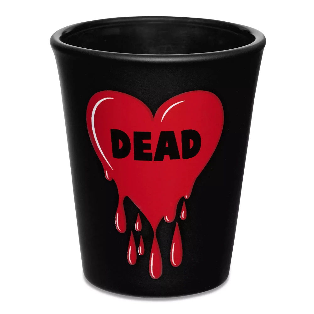 Dead Drippy Heart Shot Glass - 2 oz.