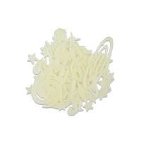 Glow in the Dark Star Stick-On Pieces - 200 Pack
