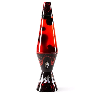 Ghost Face 14.5 Inch Lava Lamp Black