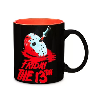 Jason Voorhees Mask and Machete Coffee Mug 20 oz. - Friday the 13th