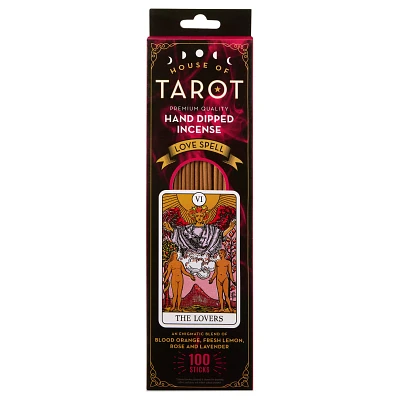 Tarot Love Spell Incense Sticks - 100 Pack