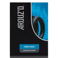 Triple Thick 3 Cock Rings Set - Arouz'd