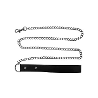 Spike Heart Collar with Leash