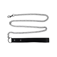 Spike Heart Collar with Leash