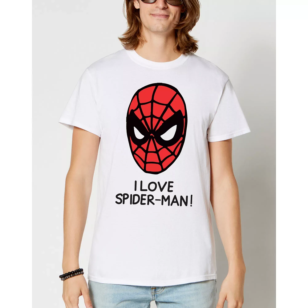 I Love Spider-Man T Shirt - Marvel