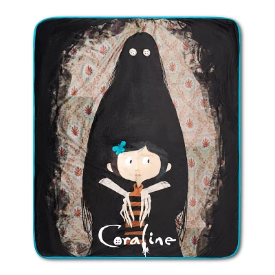 Coraline Key Reversible Fleece Blanket