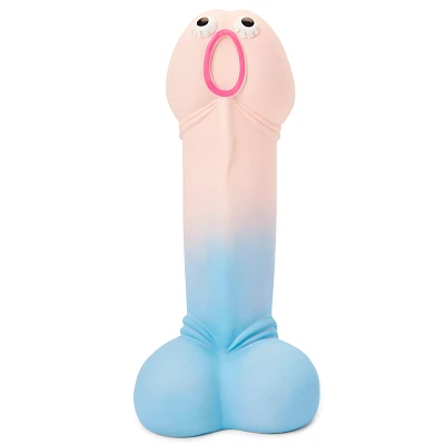 Screaming Willy Blue Balls Squeaker Toy