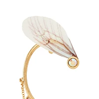 Iridescent Butterfly Wings Fairy Ear Cuffs