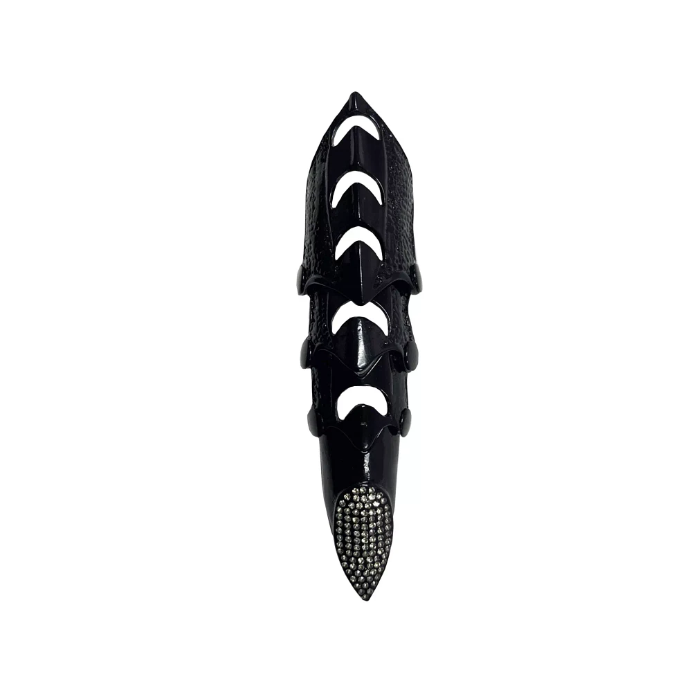 Cluster CZ Black Finger Armor