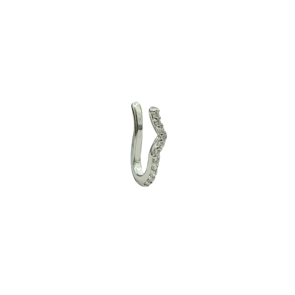 CZ Faux Septum Ring