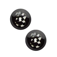 Black Sandworm Plugs - Beetlejuice