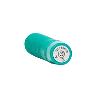 Ribbed AF 10-Function Waterproof Vibrator Green - 8 Inch
