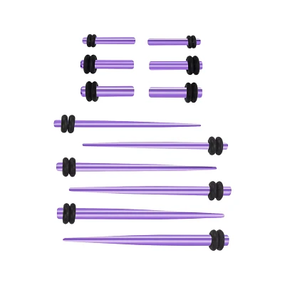 Multi-Pack Purple Taper Set - 6 Pair