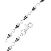 Skull Charm Wallet Chain