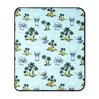 Ohana Double-Sided Fleece Blanket- Lilo & Stitch