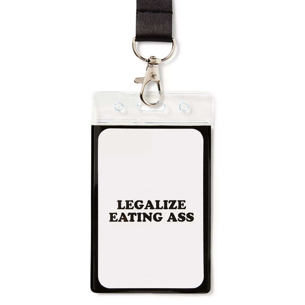 Legalize Eating Ass Lanyard - Danny Duncan