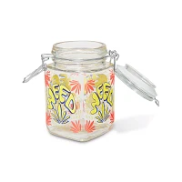 Weed Leaf Pattern Stash Jar - 10 oz.