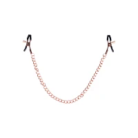 Rose Gold Nipple Clamps - Pleasure Bound
