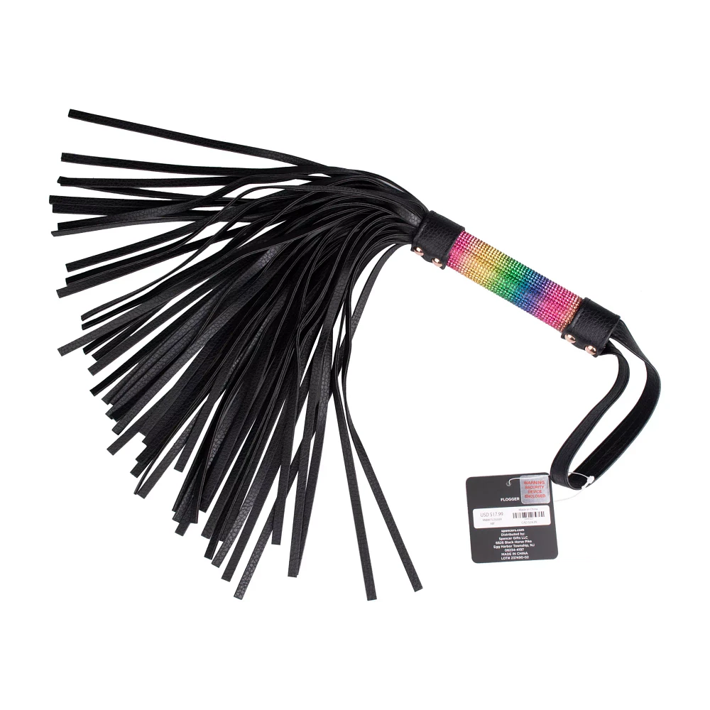 Rainbow Crystal Flogger