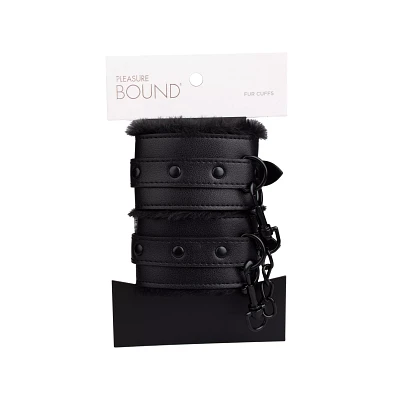 All Black Handcuffs - Pleasure Bound