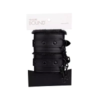All Black Handcuffs - Pleasure Bound
