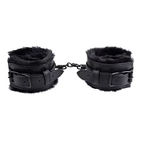 All Black Handcuffs - Pleasure Bound