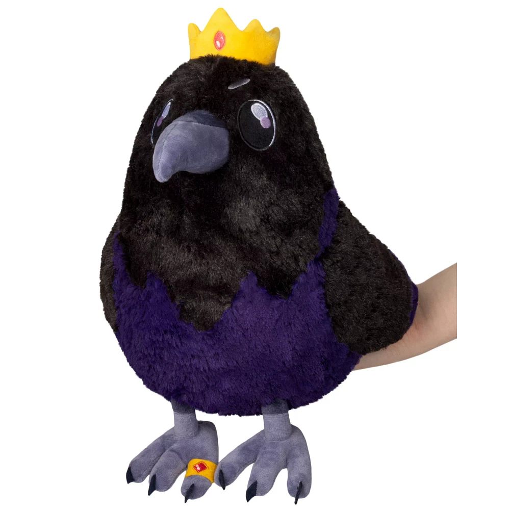 Mini Squishable King Raven Plush