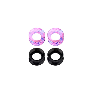 Multi-Pack Black and Watercolor Tunnels  - 2 Pairs