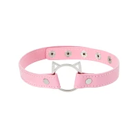 Kitty Collar with Leash - Pleasure Bound