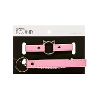 Kitty Collar with Leash - Pleasure Bound