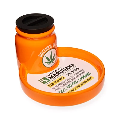 Rx Prescription Stash Jar Ashtray - 3 oz.