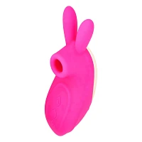 Bunny Kiss 10-Function Dual Massager 8.5 Inch - Hott Love