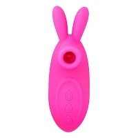 Bunny Kiss 10-Function Dual Massager 8.5 Inch - Hott Love