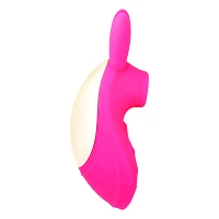 Bunny Kiss 10-Function Dual Massager 8.5 Inch - Hott Love