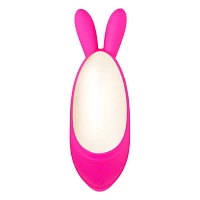 Bunny Kiss 10-Function Dual Massager 8.5 Inch - Hott Love