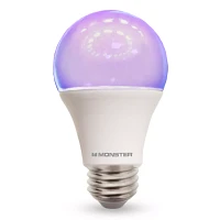Black Light and White LED Light Bulb