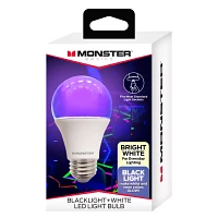 Black Light and White LED Light Bulb