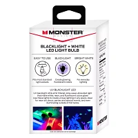 Black Light and White LED Light Bulb