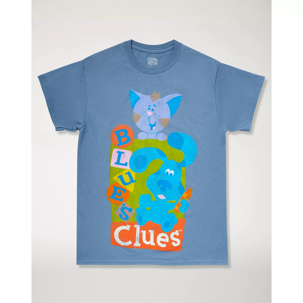 Retro Blues Clues T Shirt