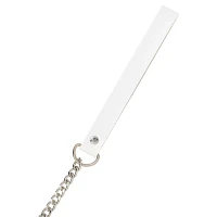 White Daisy Bondage Collar and Leash - Pleasure Bound