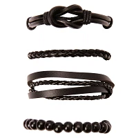Multi-Pack Beaded and Braided Bracelets