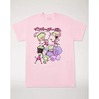 Pink Invader Zim T Shirt