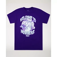 Welcome to Nowhere T Shirt - Courage the Cowardly Dog