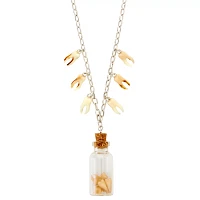Tooth Charm and Jar Necklace