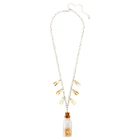 Tooth Charm and Jar Necklace