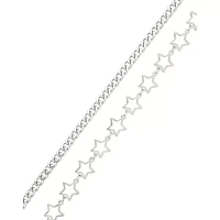 Chain and Star Layered Necklace
