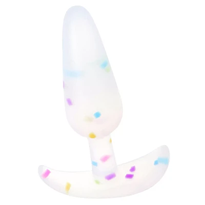 Confetti Butt Plug 3 Inch - Sexology