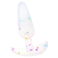 Confetti Butt Plug 3 Inch - Sexology
